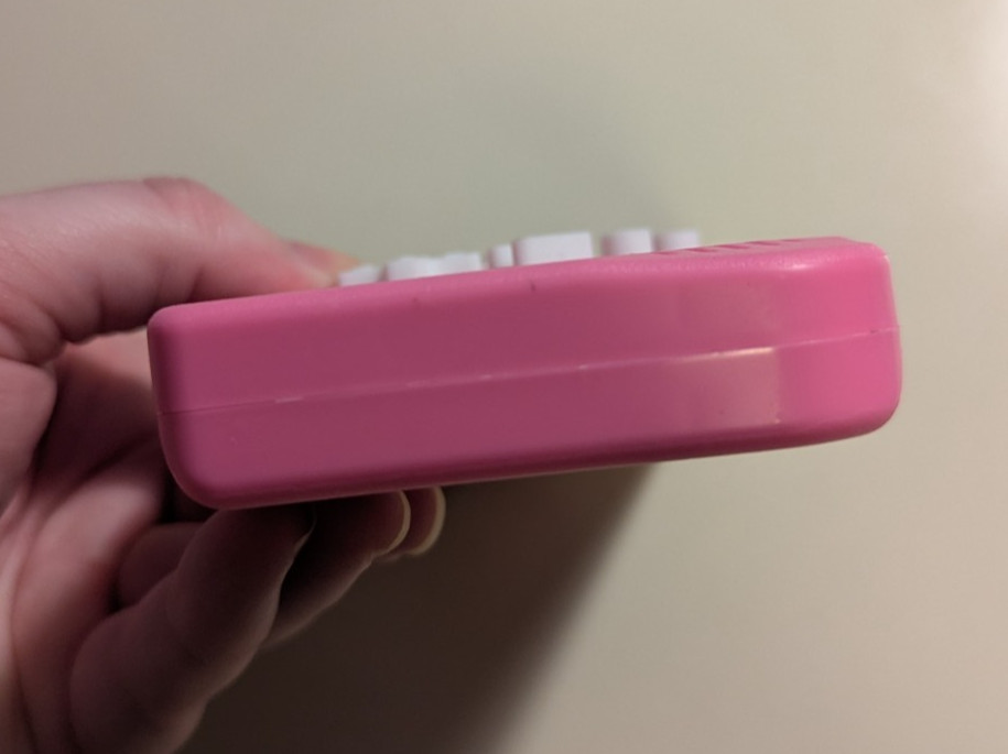 1 Pc Retro Pink Handheld Gaming Device