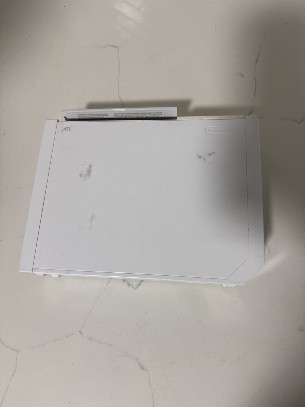 Wii Console RVL-001 (Console Only, No Cables) UNTESTED
