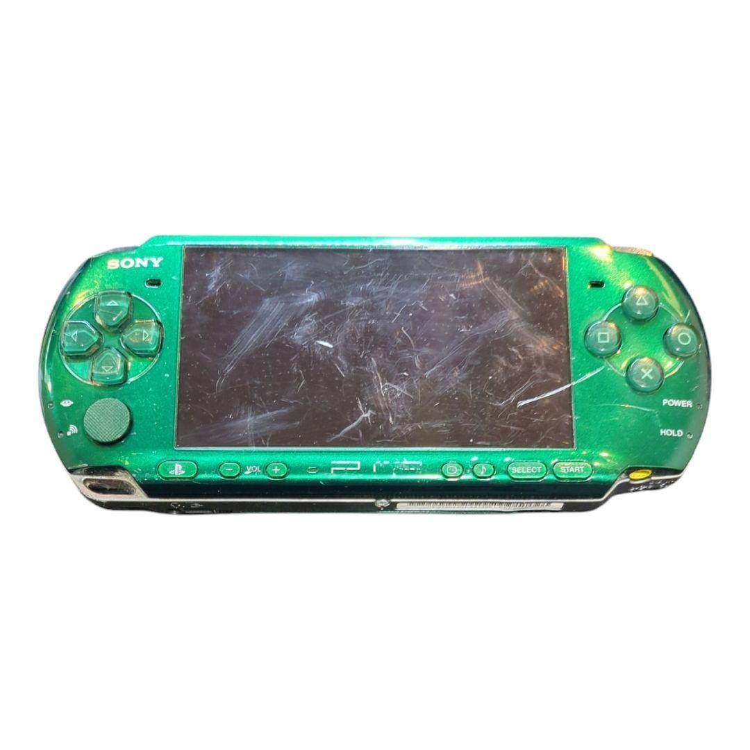 Playstation Portable Spirited Green PSP 3000SG Sony Limited Console USED JP
