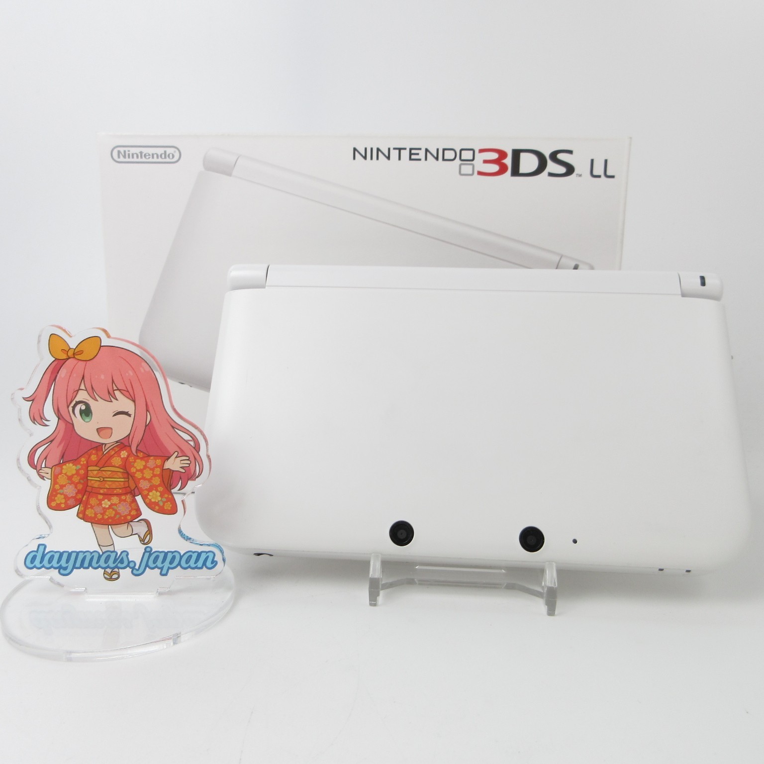 【Excellent】Nintendo 3DS LL XL White Console Japanese Edition #RET0405/08