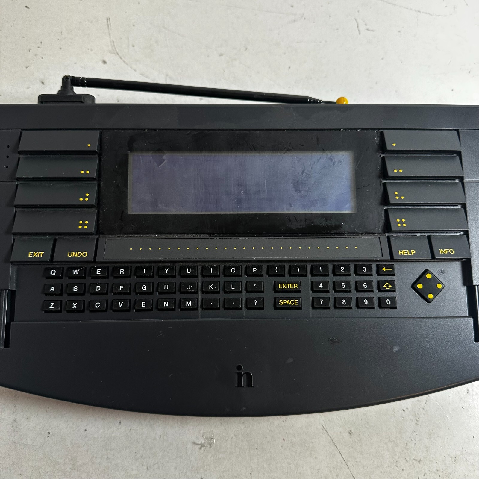 Vintage Sega Interactive Network C-0300 Black Gaming Control Unit – For Parts