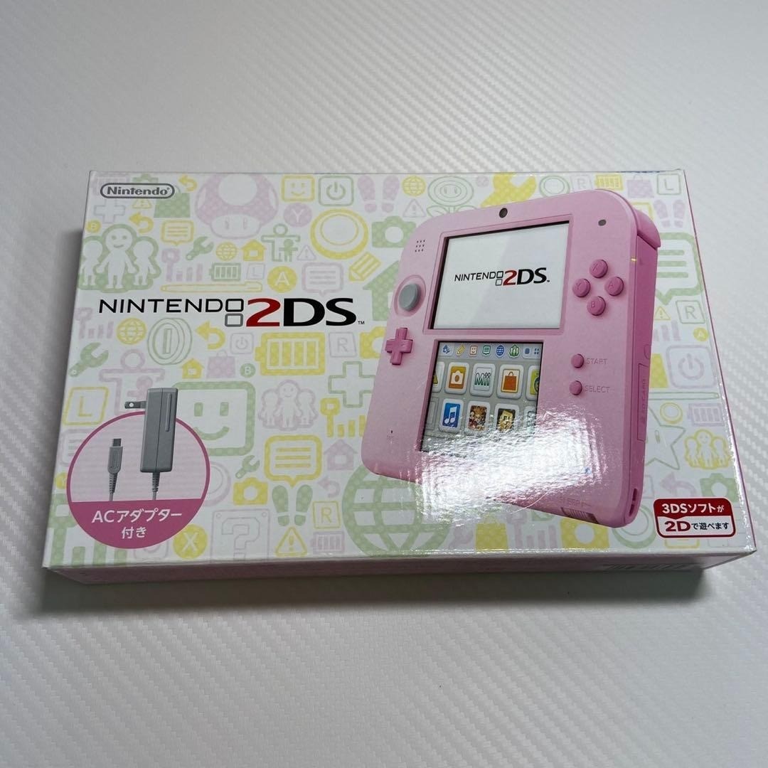 Nintendo 2DS Pink Console Complete in Box Tested Excellent Condition 6959