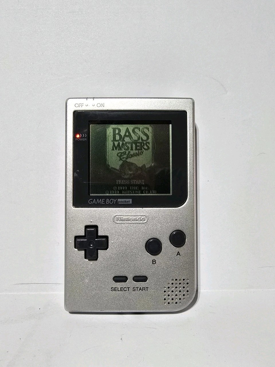 Gameboy Pocket Silver With 2 Games In Great Shape And Working