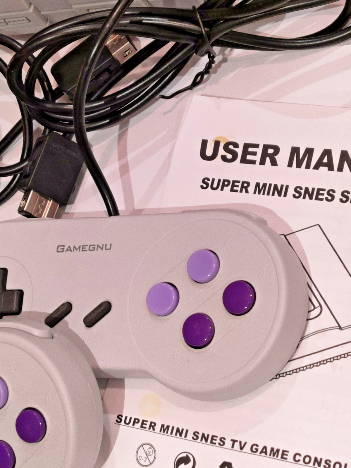 Super Mini SN-02 Retro Game Console – 821 Built-in 8-Bit Games – HDMI HD Output