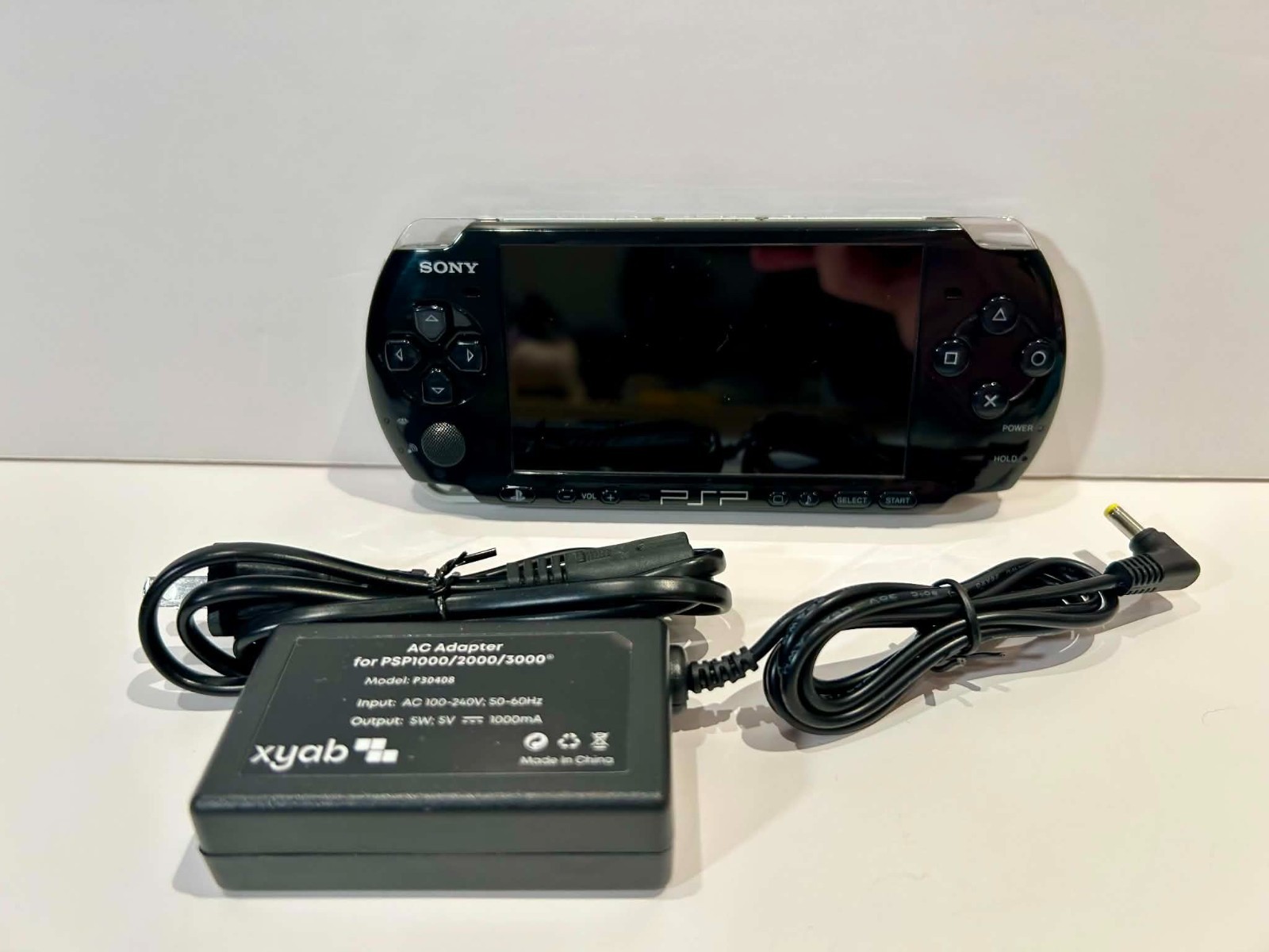 Sony PSP-3000 Black Japanese Region Free Handheld Console w/ Charger & 32GB Card