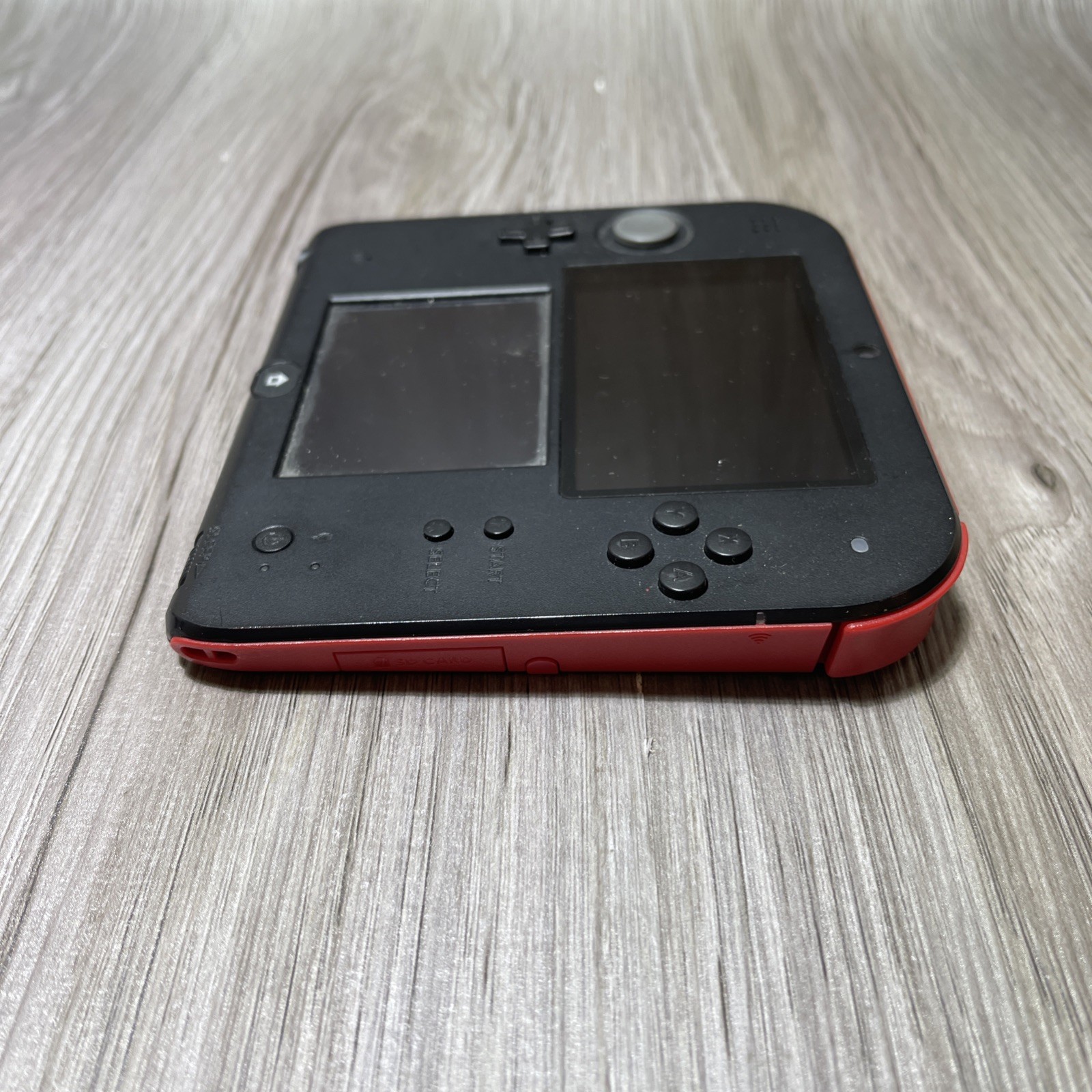 Nintendo 2DS Black & Red Handheld Video Game Console System FTR-001