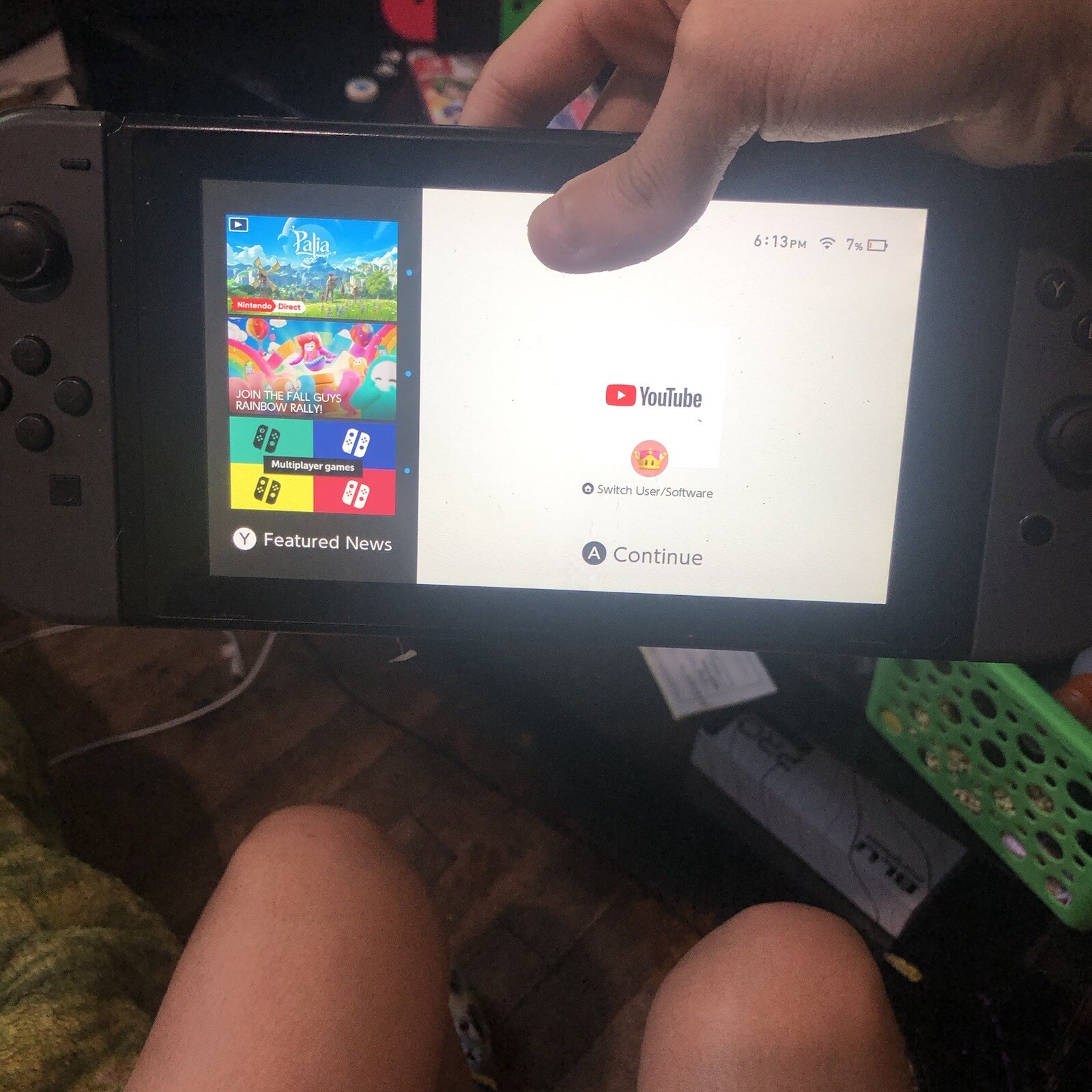 Nintendo Switch Game Console – 32GB, New Edition, Gray (10002199)