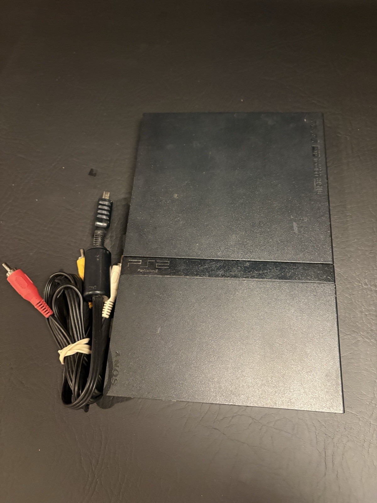 Sony PlayStation 2 PS2 Slim Console SCPH-75001 + ALL CORDS, TESTED