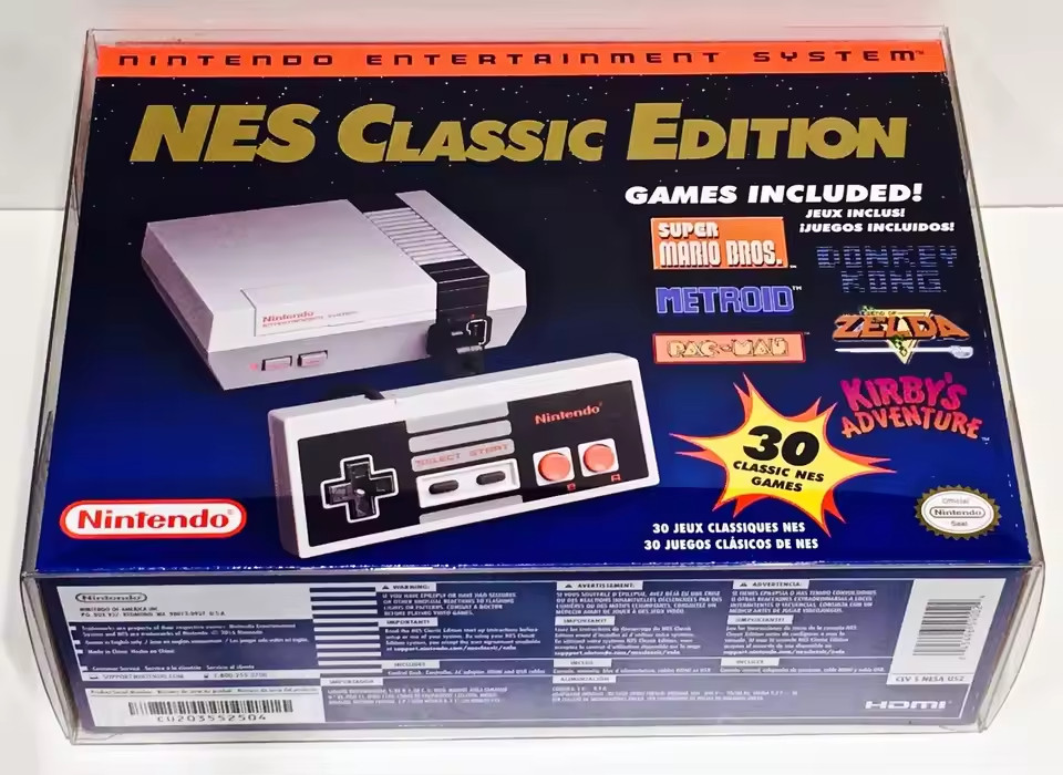 New Classic Edition US Mini Game For Nintendo NES & SNES 30 Games Console