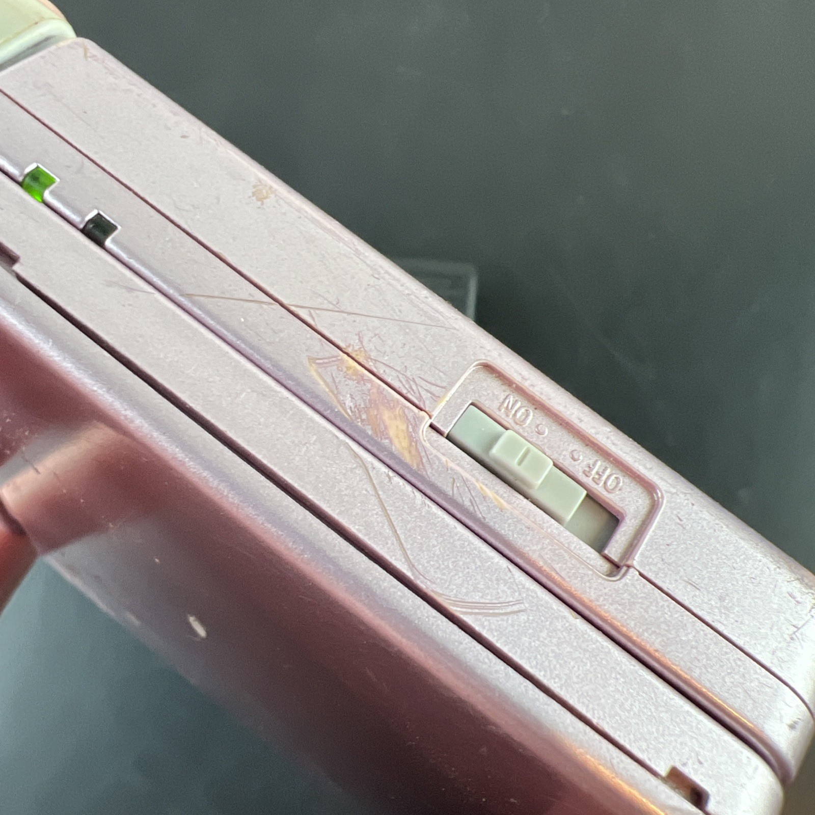 Authentic Nintendo OEM Game Boy Advance SP GBA SP – Pearl Pink-AGS-001 + Charger