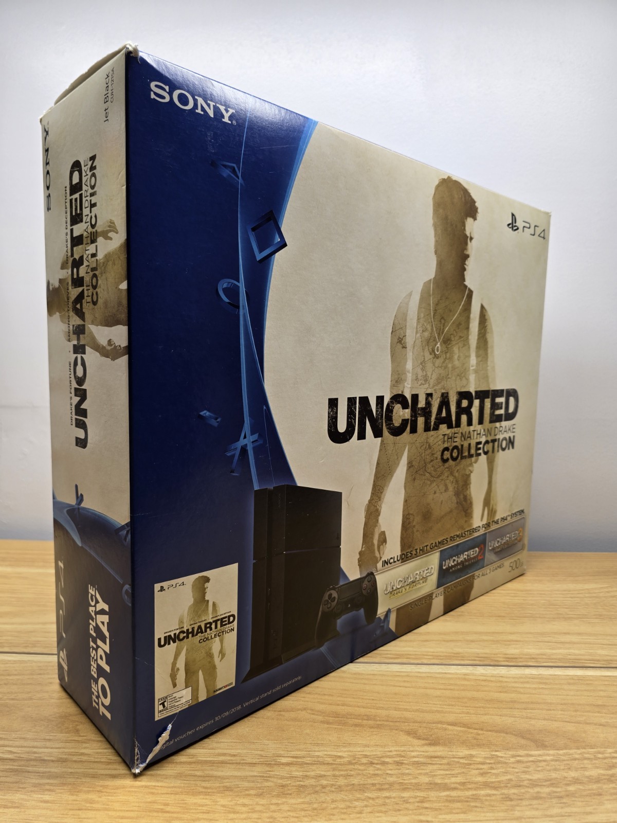 Sony PlayStation 4 PS4 500GB Console Uncharted Nathan Drake Collection Version