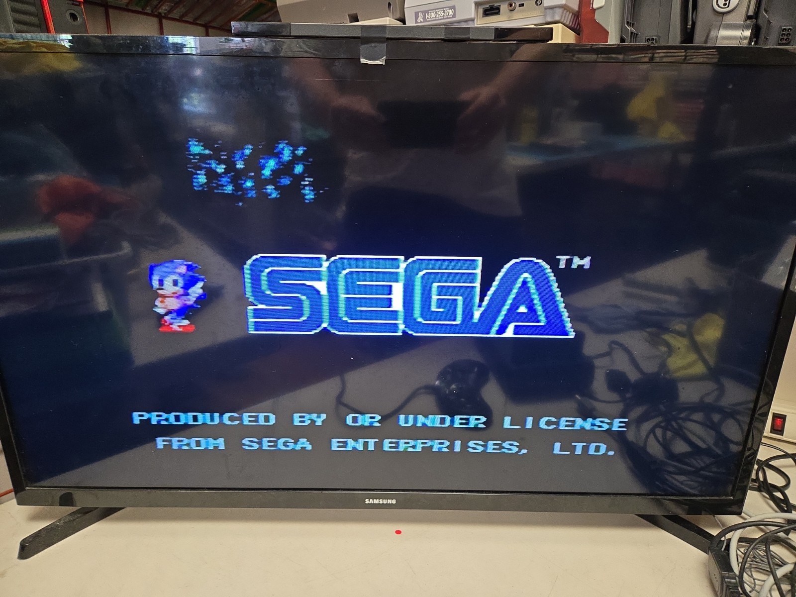 Sega Genesis CDX Console. With RAM Cart. 2 games (CIB). Fully tested.