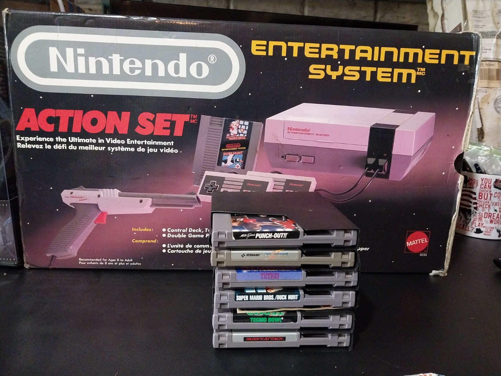 NINTENDO NES ACTION SET COMPLETE