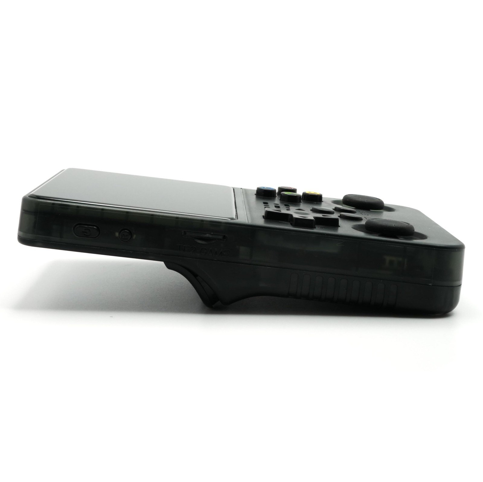 R36S Handheld Video Game Console with Build-in 15000 Games (Black Transparent)