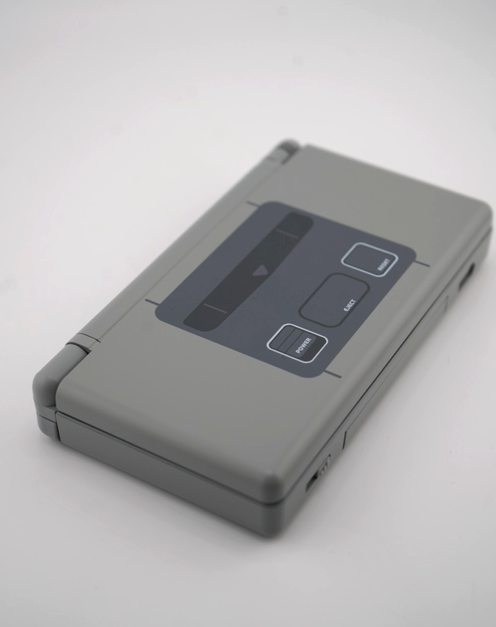 Nintendo DS Lite Nintendo Super Famicom SFC SNES Gray Handheld System w/ Extras