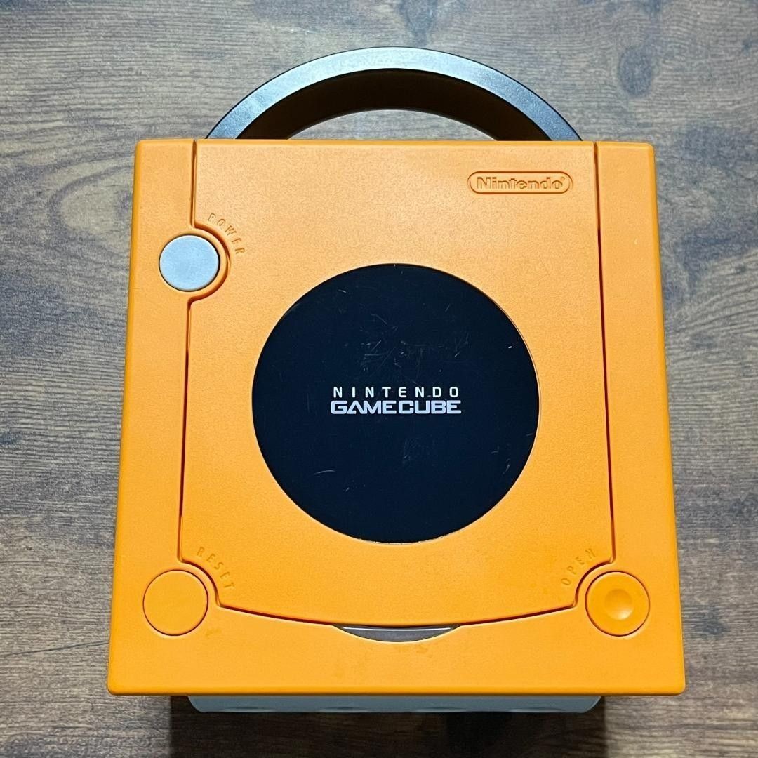 Nintendo GameCube Console Orange NTSC-J Japanese System Tested