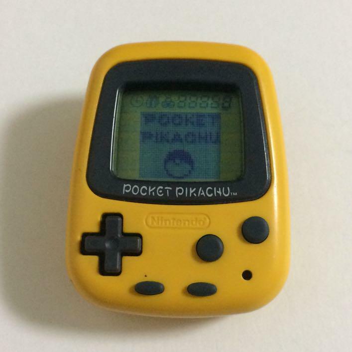 Nintendo Pocket Pikachu Portable Mini Game Pokemon Pedometer from jAPAN