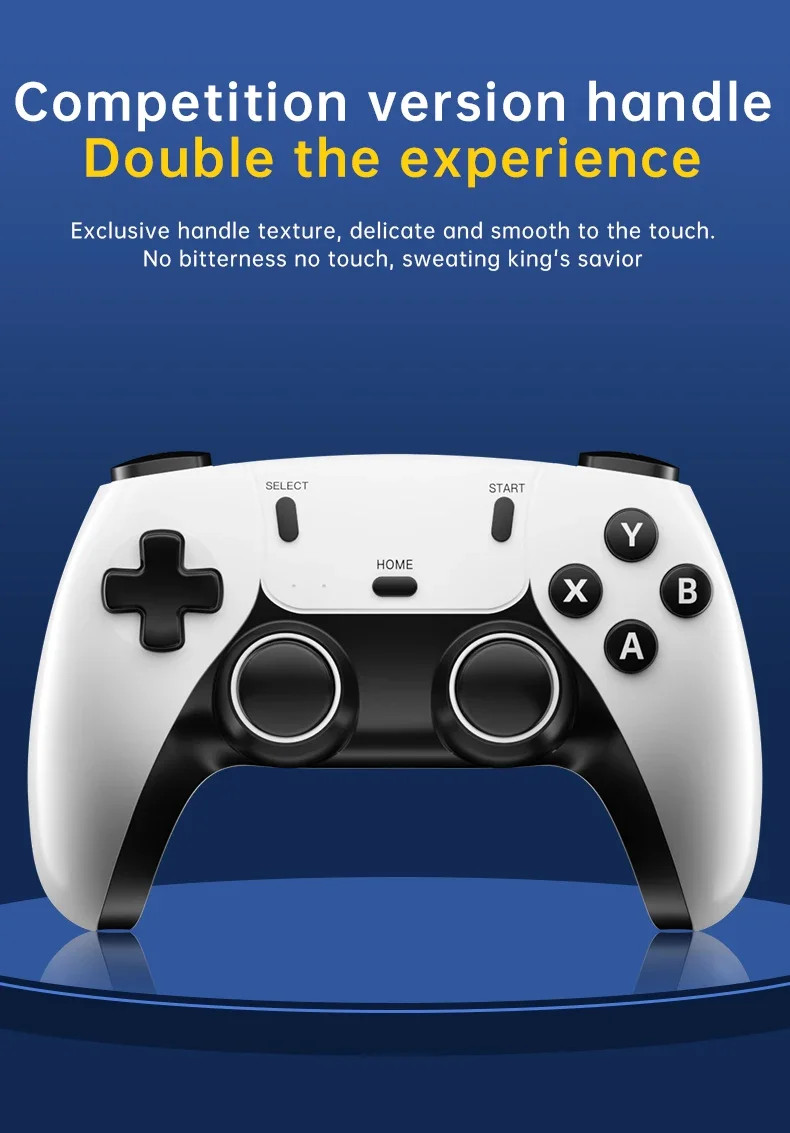GS5 Pro 2.4GHz Wireless TV Game Console with 30,000+ Built-in Games 64GB