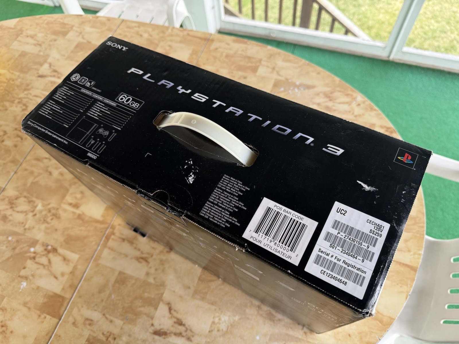 Sony PlayStation 3 60GB Launch Edition Backwards Compatible – Open Box CECHE01