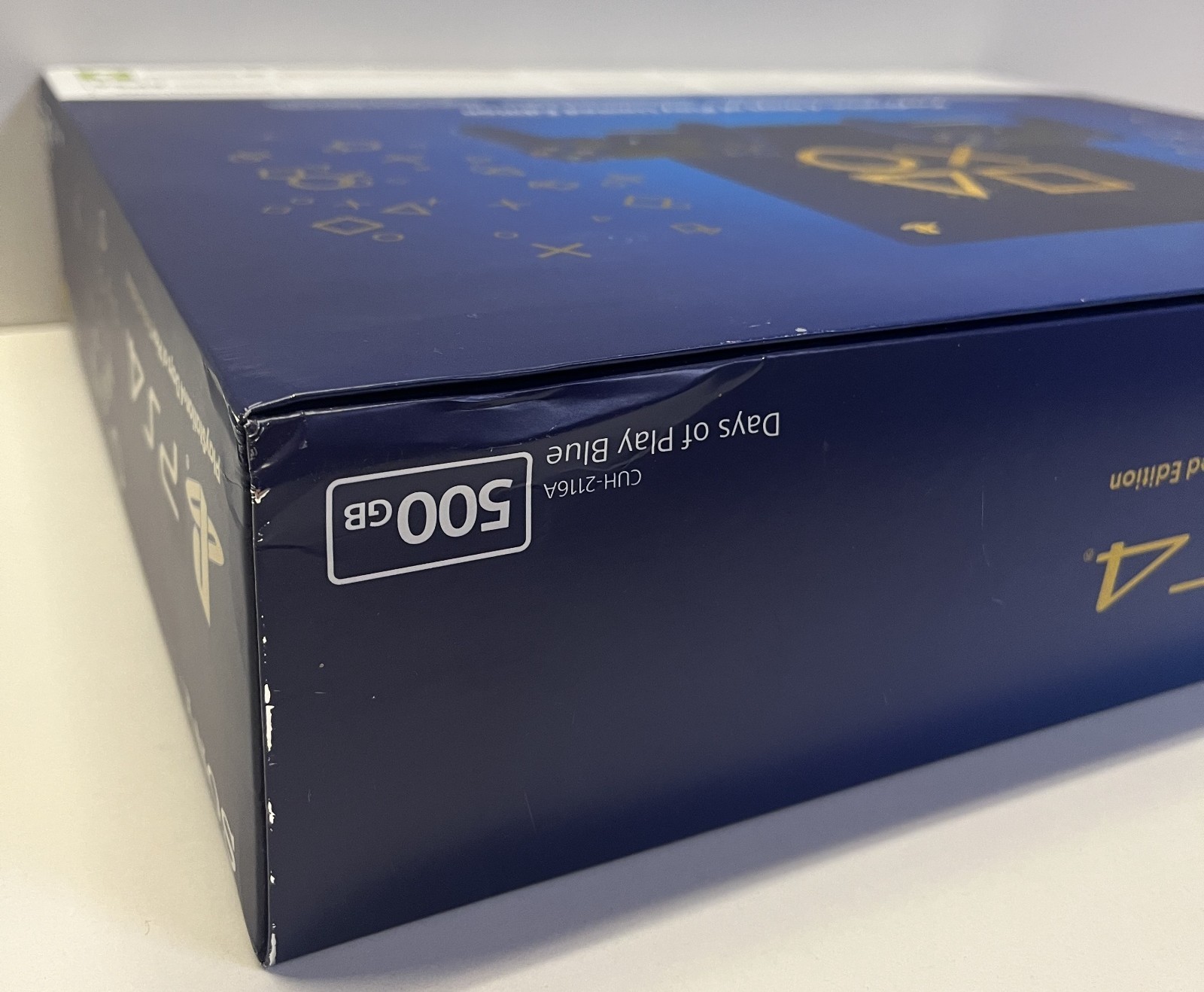 PS4 CONSOLE 500GB LIMITED EDITION DAYS OF PLAY LIMITED NEW FACTORY SEALED 2018