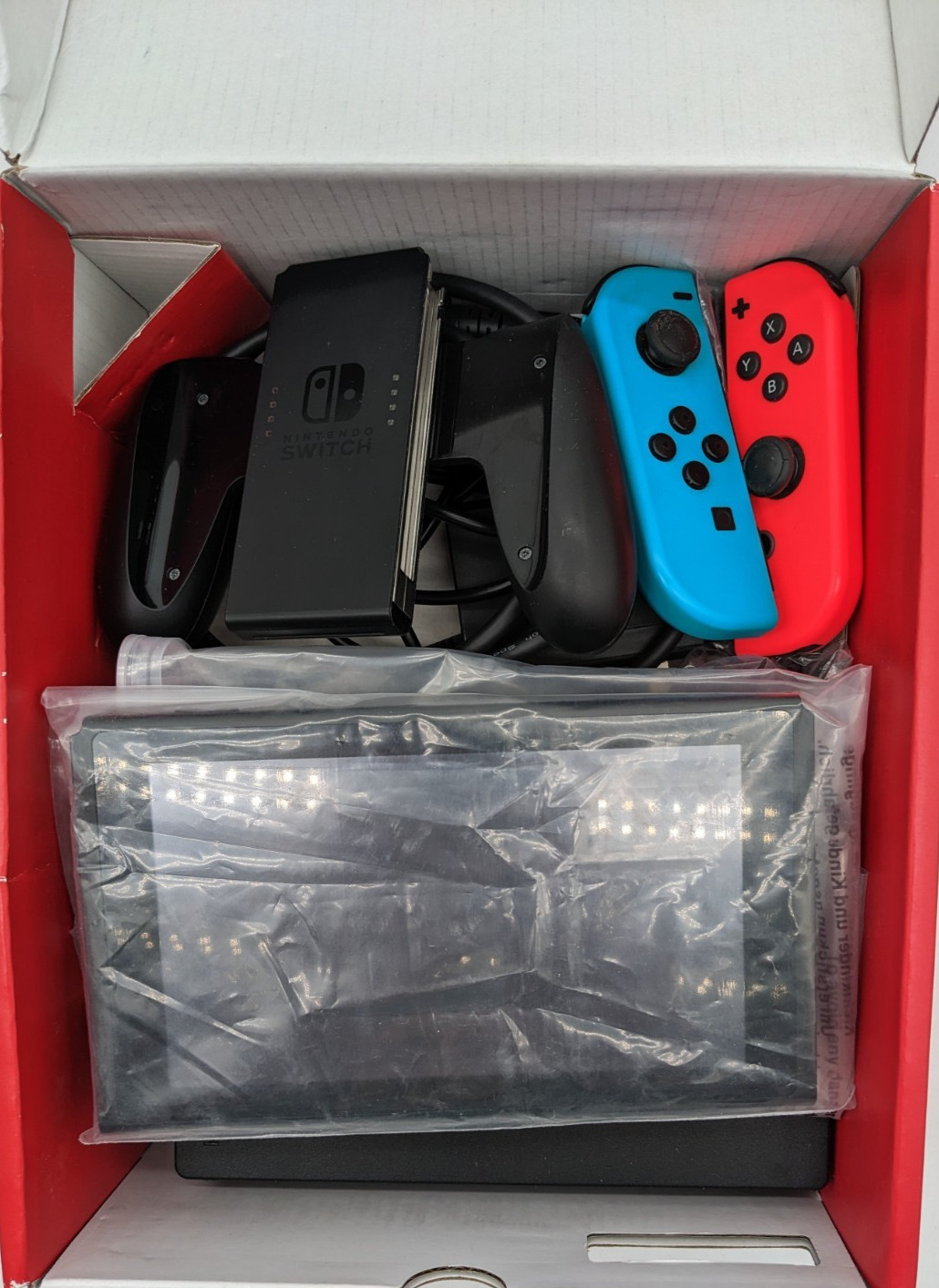 Nintendo Switch | 32GB | Handheld Console | Neon Red/Neon Blue | HAC-001