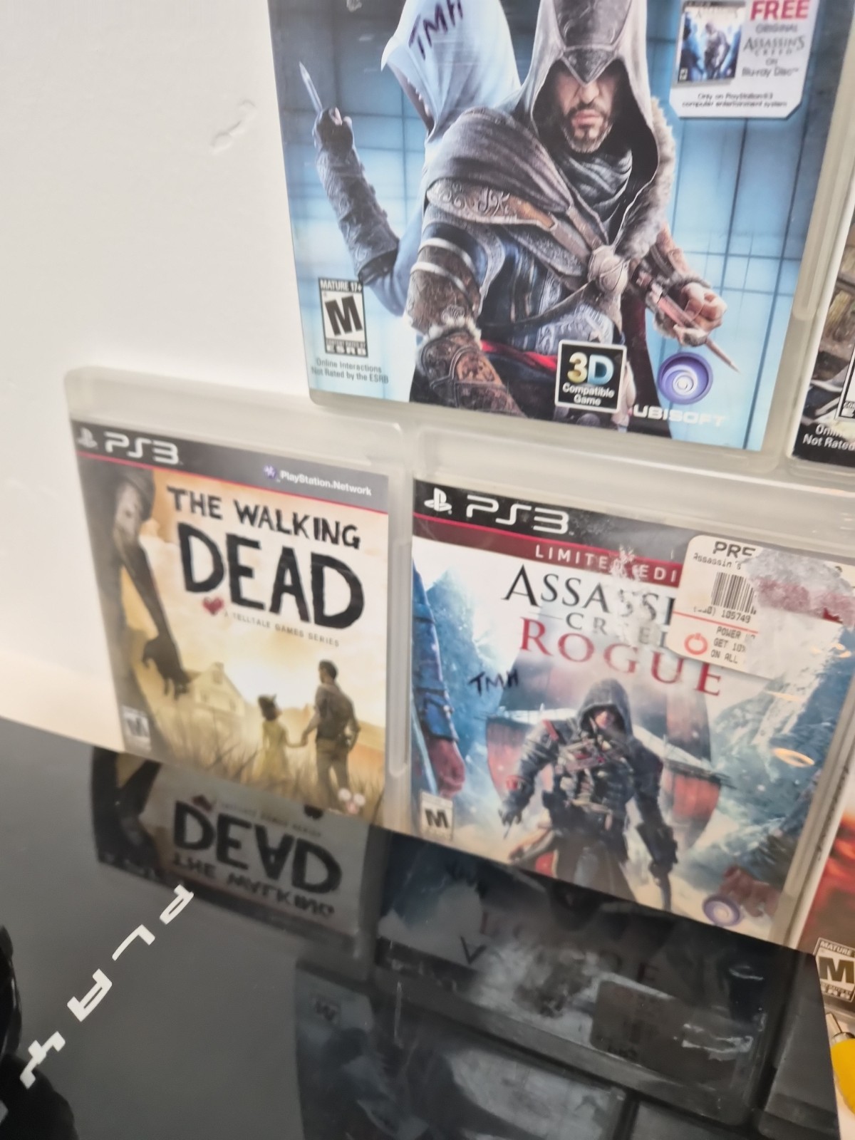 Sony PlayStation 3 PS3 Fat CECHH01 Console – 6 Games, Cables, Controller