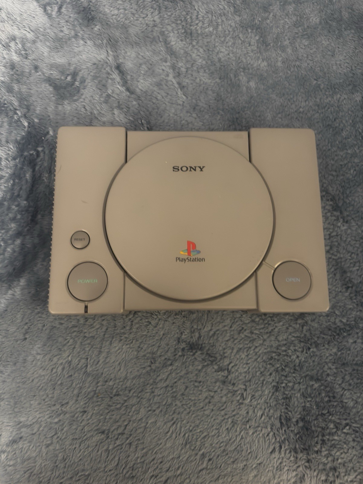 Playstation 1 with AC/AV Cables Great Condition TESTED WORKING