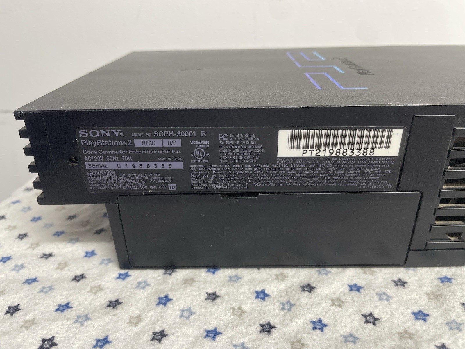 – Sony PlayStation 2 Fat Ps2 SCPH-30001 Console Only. Tested! Working