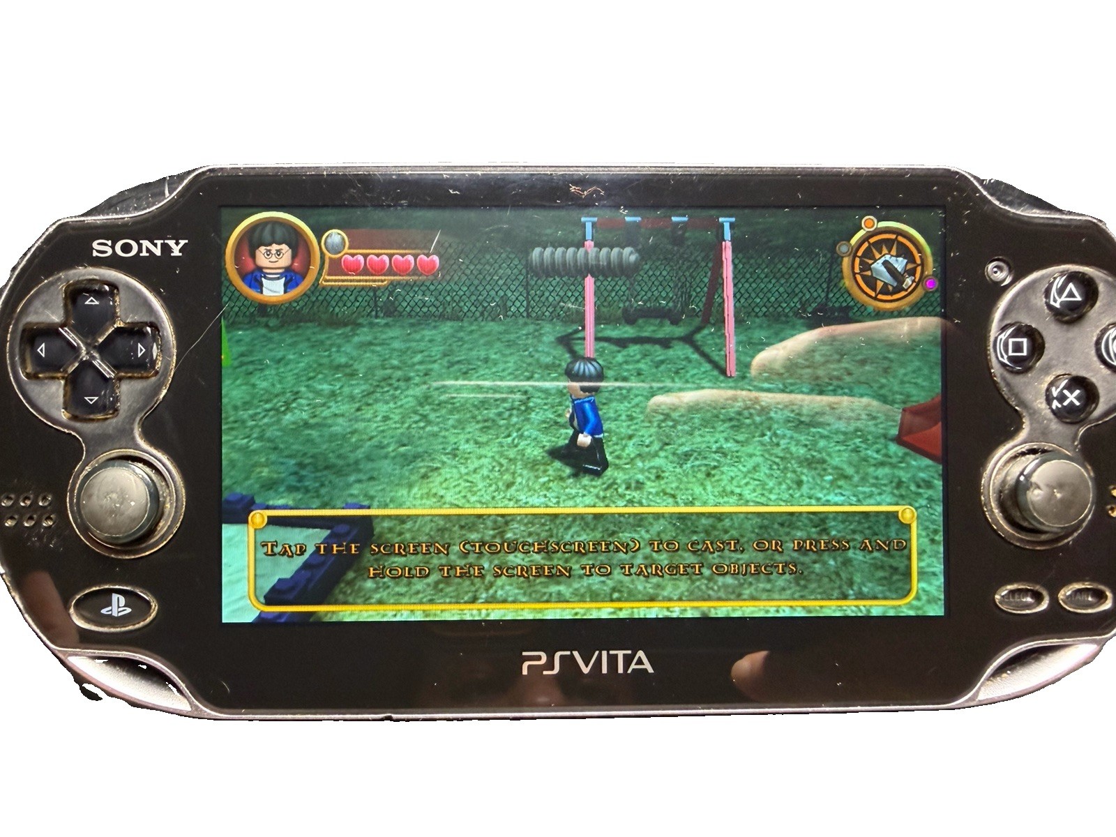 Sony PS Vita PCH-1101 Handheld Console Black 3G/Wi-Fi Tested