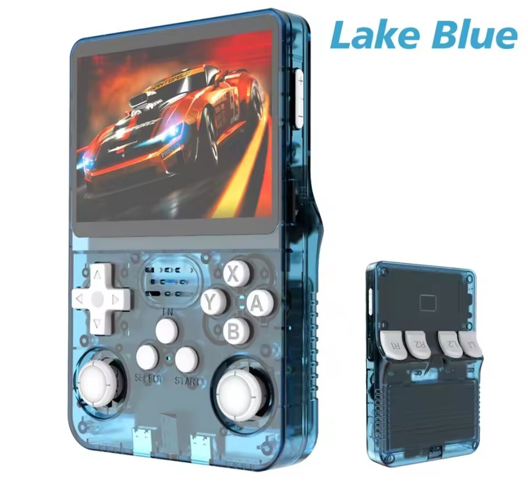 NEW R36S PLUS RETRO HANDHELD BUNDLE WITH CARRYING CASE!