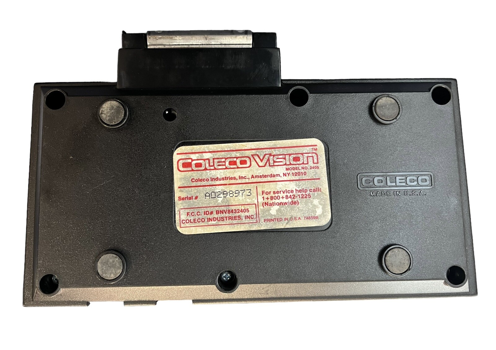 Colecovision Console Expansion Module 1 OEM Controllers Joysticks UNTESTED