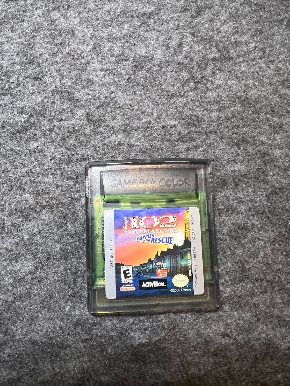 102 Dalmations Nintendo Gameboy Color Tested
