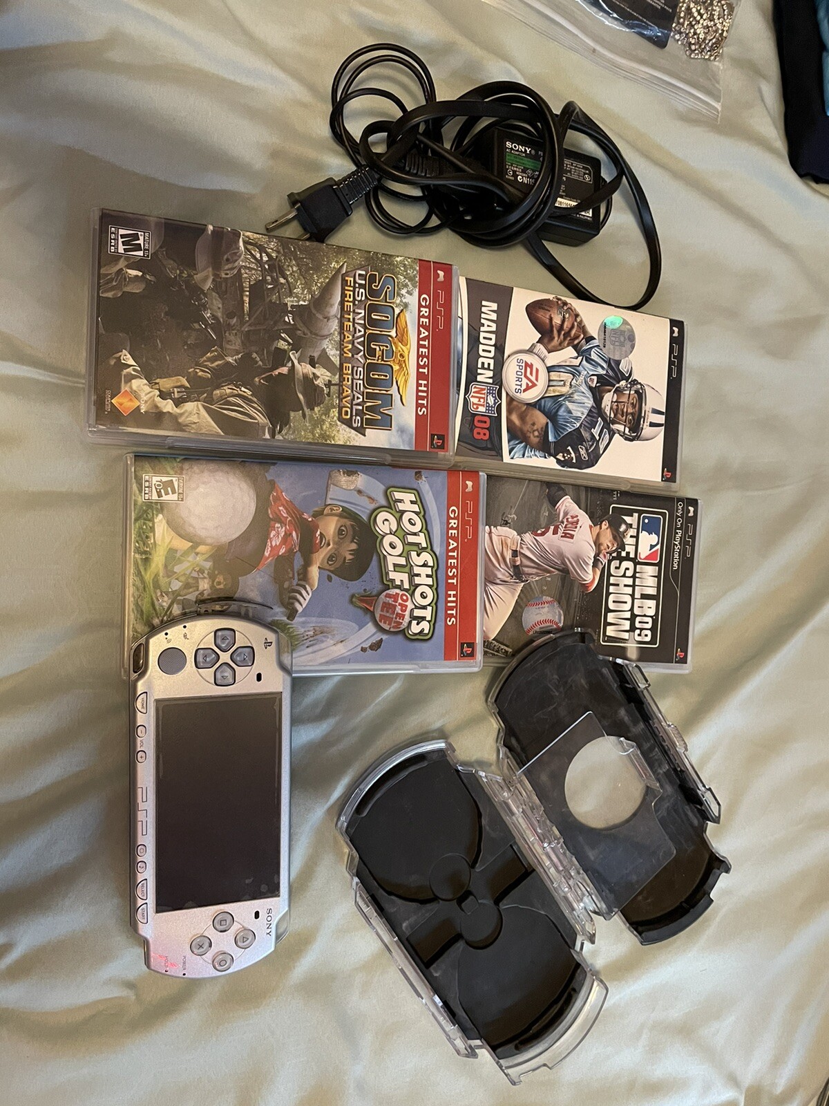 Sony PSP 2001 Slim Launch Edition Handheld System – Silver