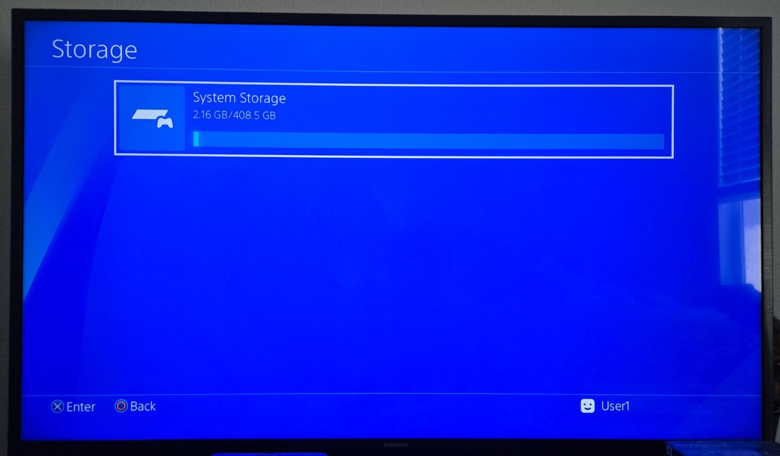 Sony PlayStation 4 PS4 Slim CUH-2215A 500GB w/ Controller & Cords – Tested