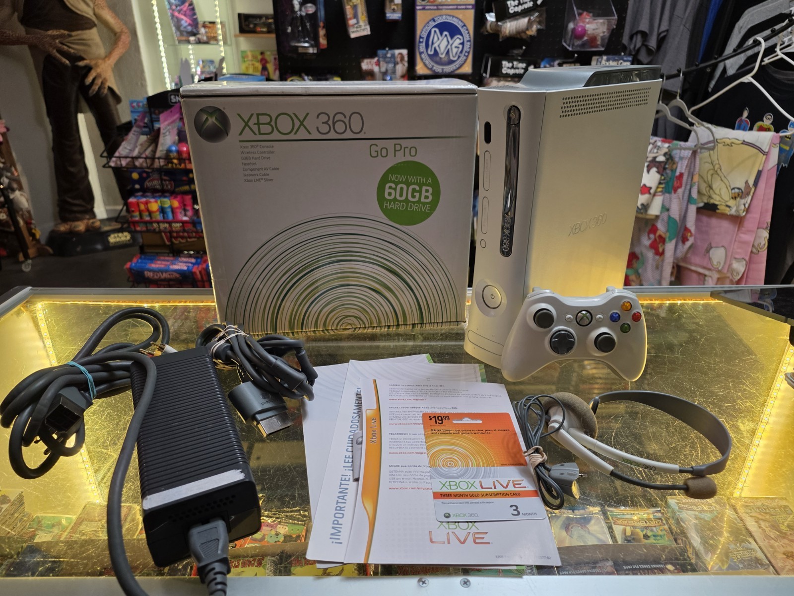 Microsoft Xbox 360 60GB Console Gaming System White