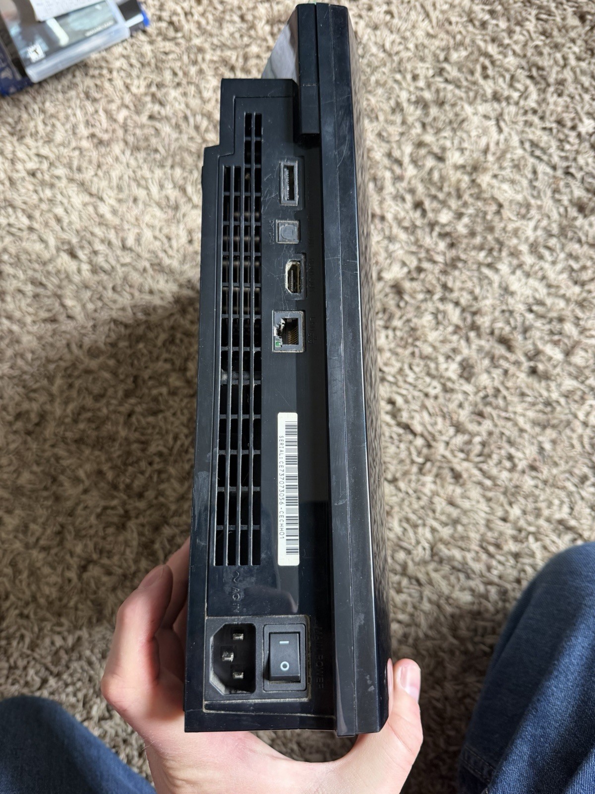 Sony PlayStation 3 PS3 FAT CECHH01 Compatible *PARTS or Repair AS-IS