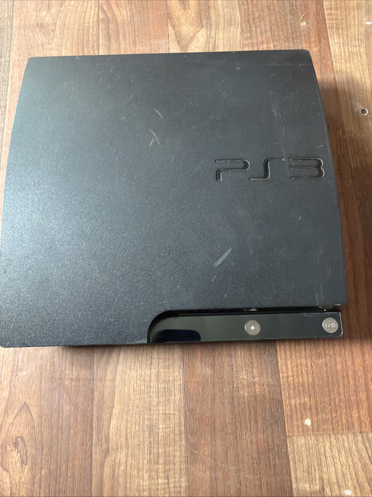 Sony PlayStation 3 PS3 Slim CECH-2001B Black Video Game Console Only Tested Work
