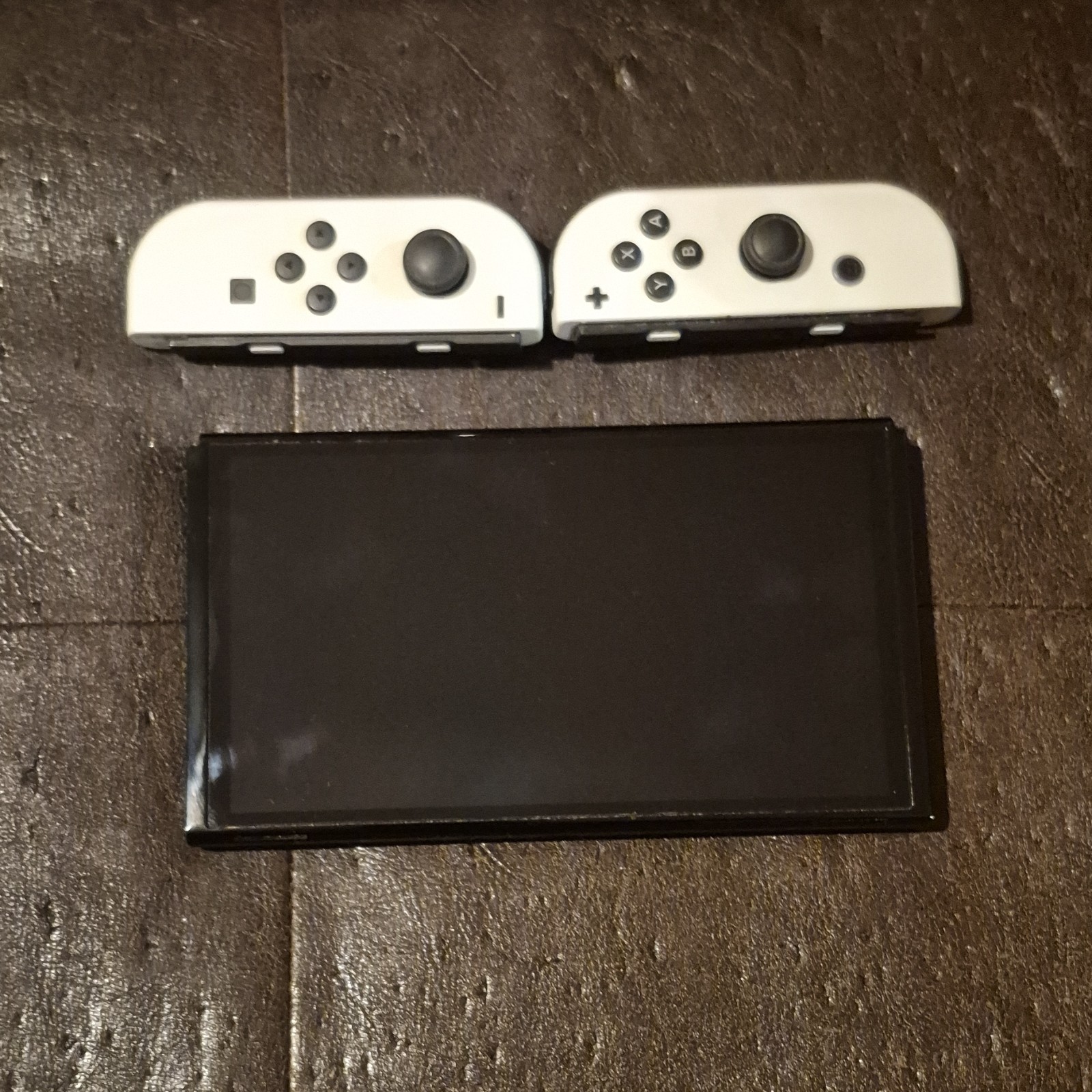 Nintendo Switch OLED Handheld Console White with Detachable Controllers USB-C