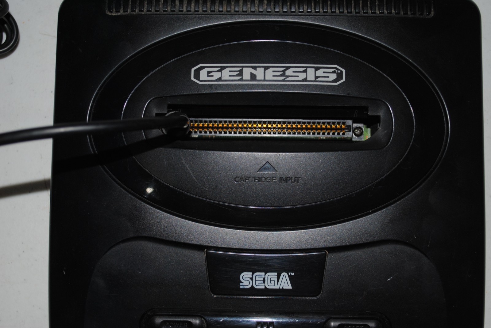 SEGA Genesis Model 2 MK1631 16MB System Console – Black RESET BUTTON NOT WORKING