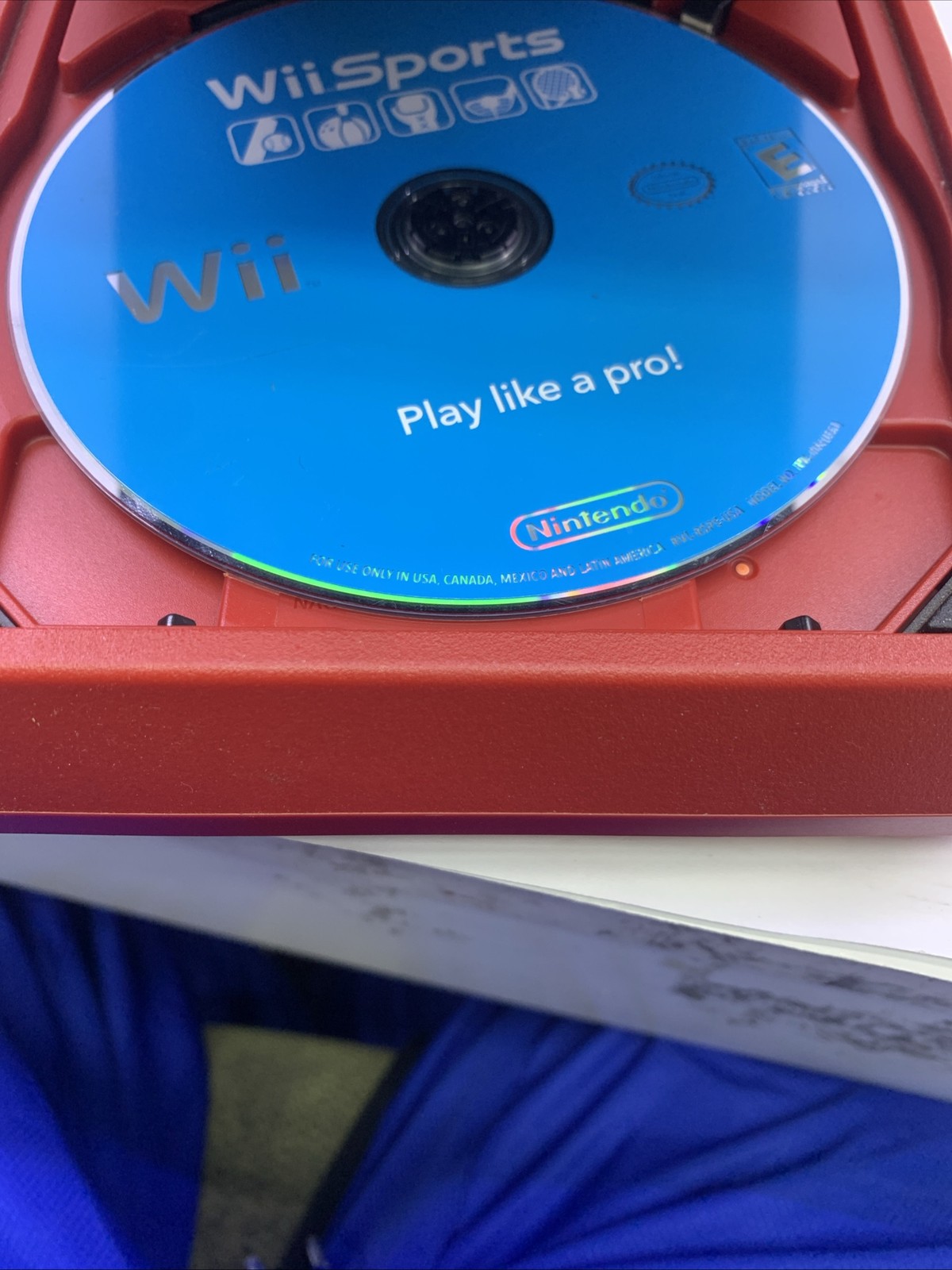 Red Nintendo Wii Mini Console 8GB