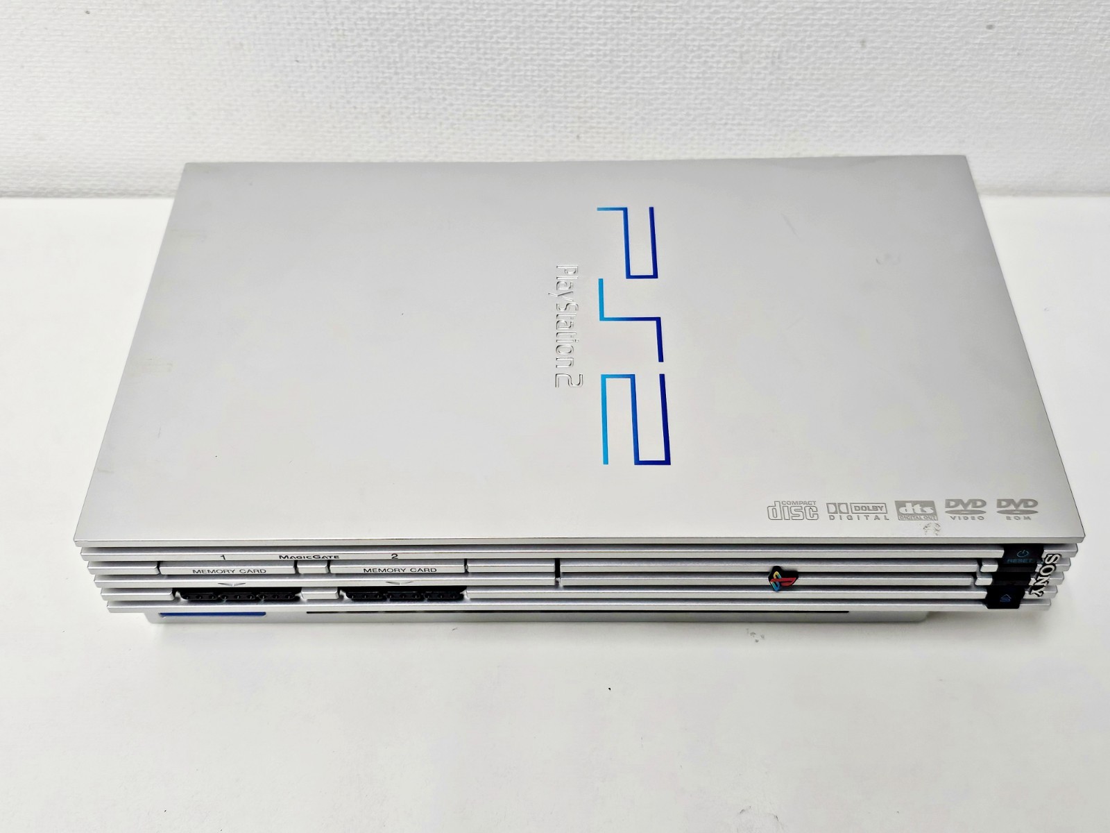 Sony Playstation 2 Console Silver SCPH-50000 523 JUNK Japan
