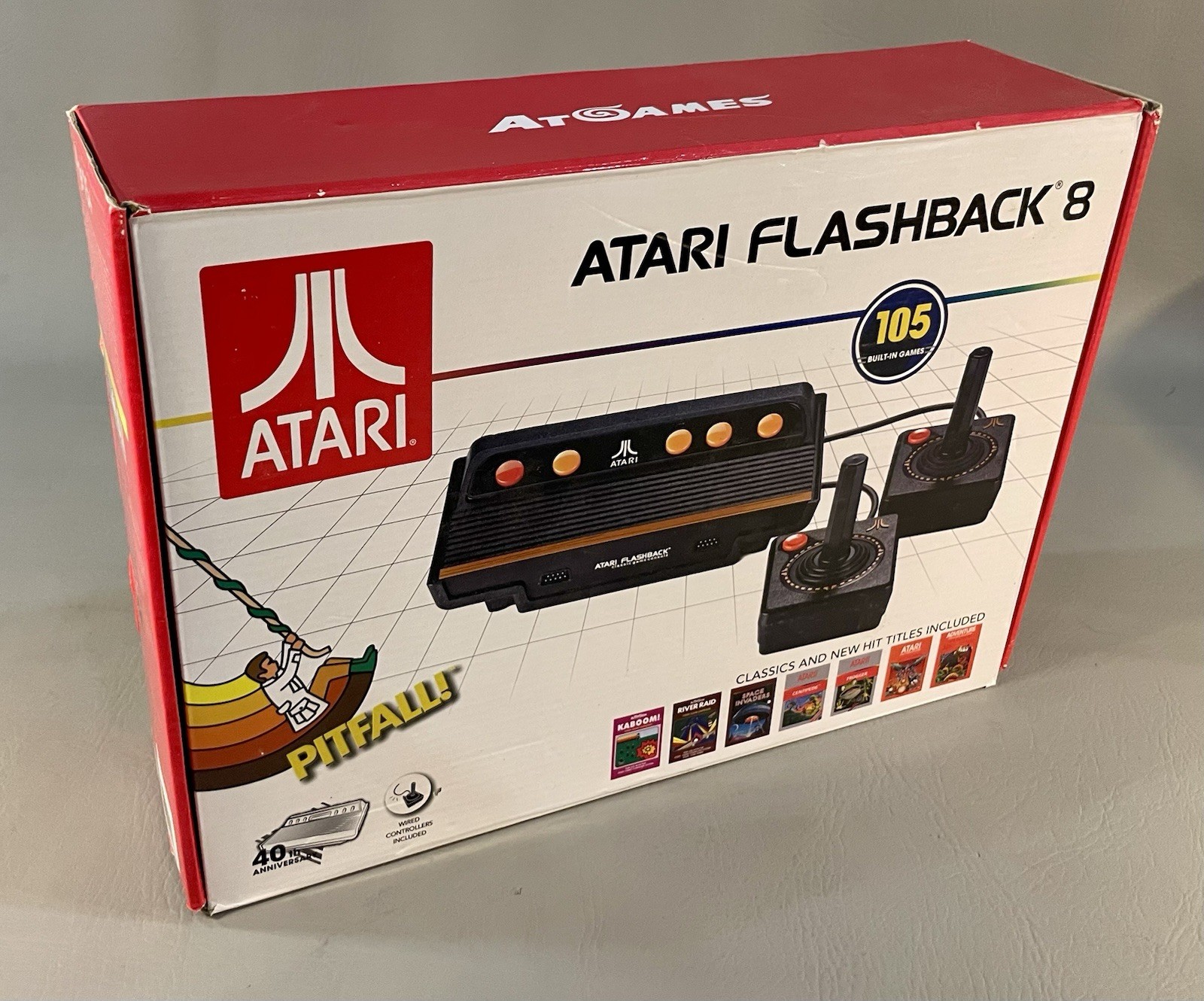 🕹️Atari Flashback 8 • 40th Anniversary Edition • 105 Built-In Games • AR3220