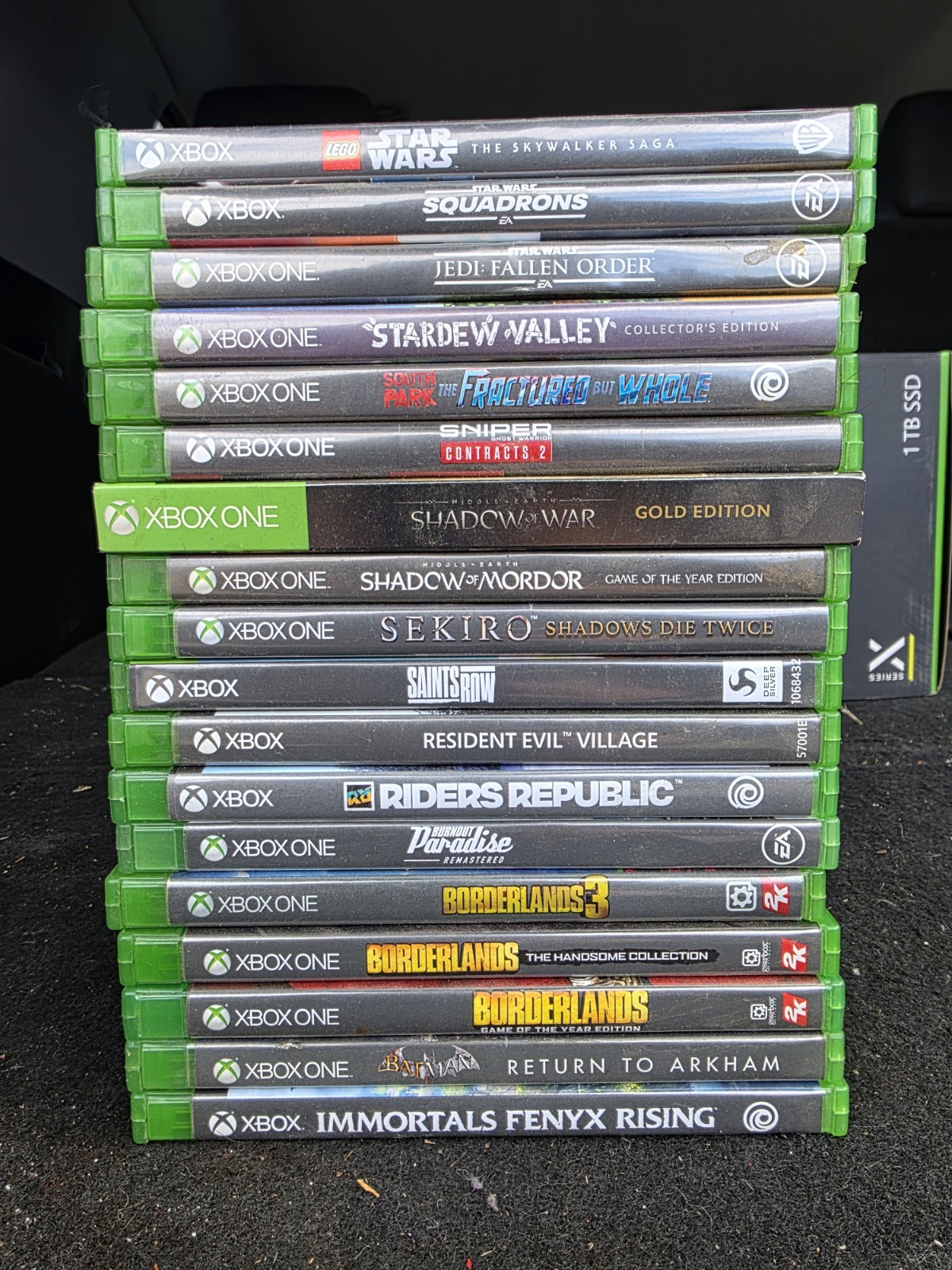 Xbox Series X 1TB Console + 4TB Seagate External HDD + Controller + 71 Games