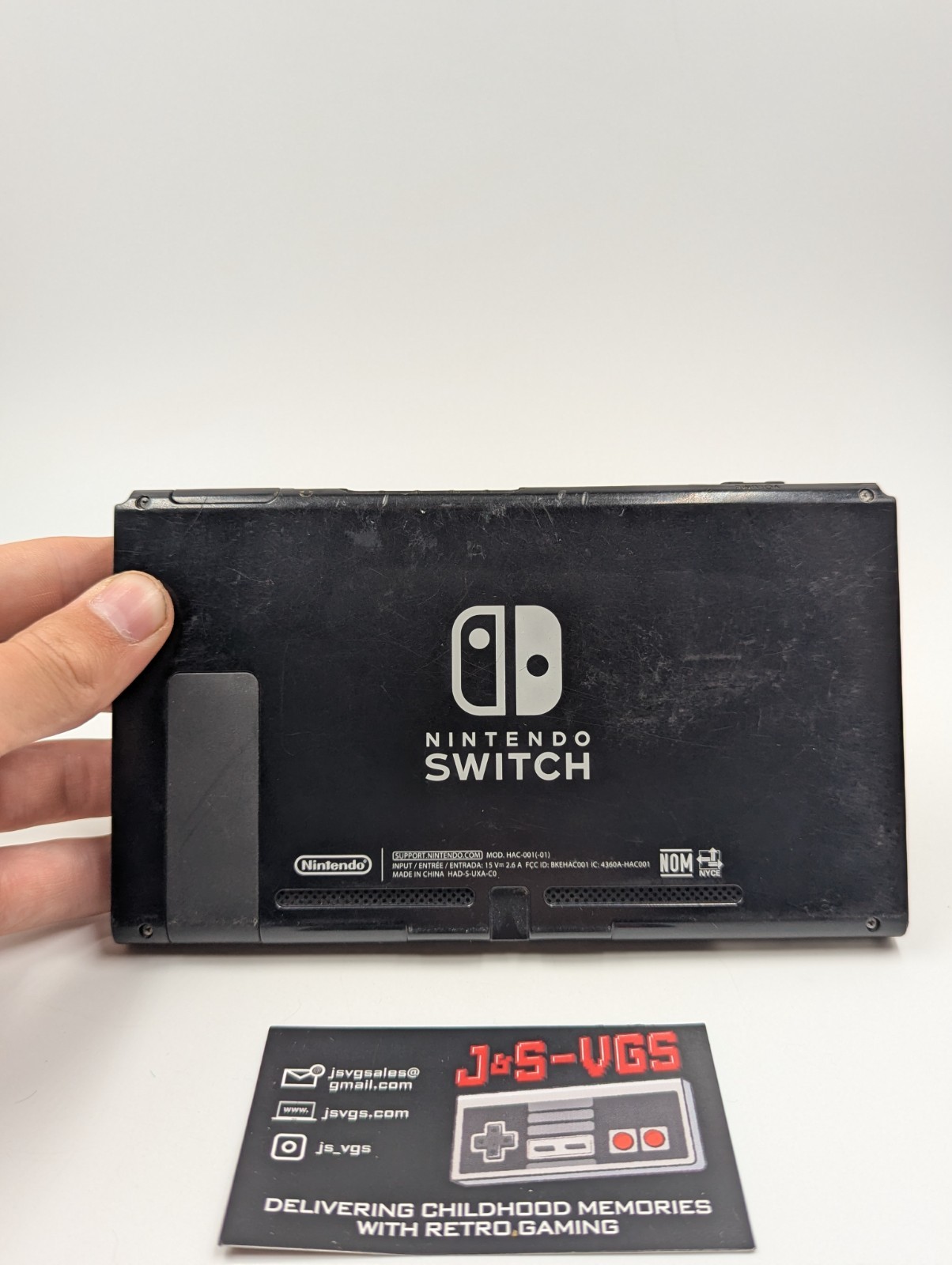 Nintendo Switch Tablet Only Console For Parts/Repair Rough Shape Broken Grill