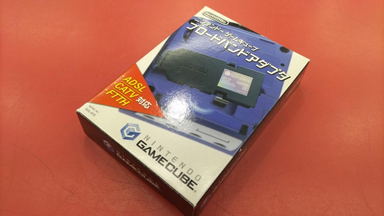 Nintendo GameCube Broadband Adapter DOL-015 10BASE-T LAN Adapter OEM Japan
