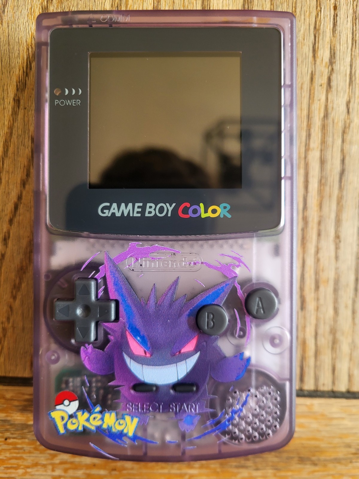 Gameboy color IPS screen mod with Pokémon shell