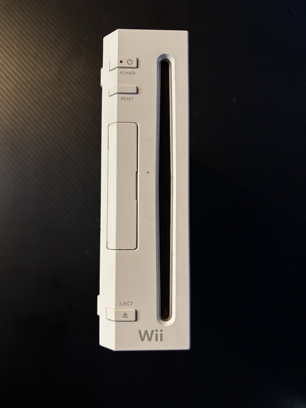 Nintendo Wii White Console with Cables for Parts or Repair Only