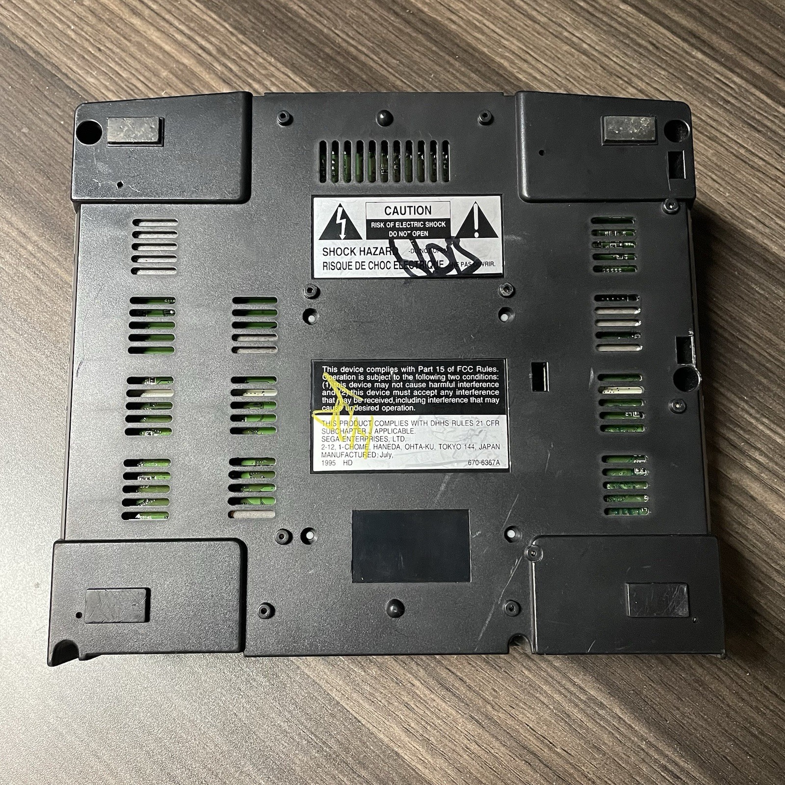 SEGA Saturn Console Only – Non-Working / For Parts of Repair / As Is