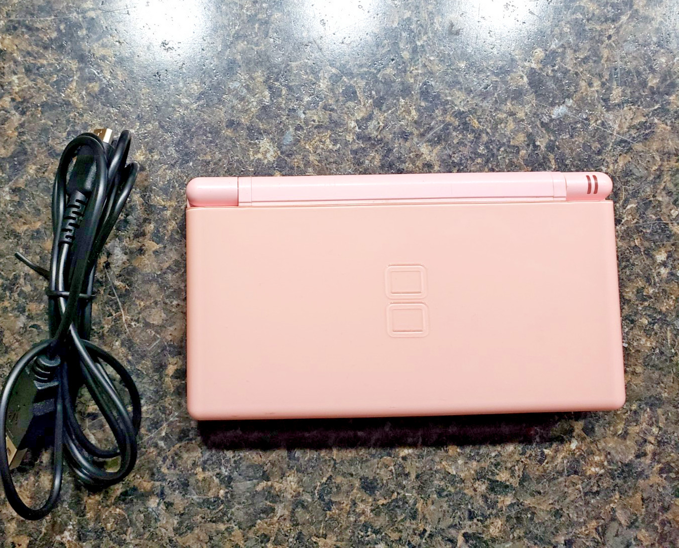 Nintendo DS Lite | Authentic & Tested | Coral Pink + Charger | US Seller