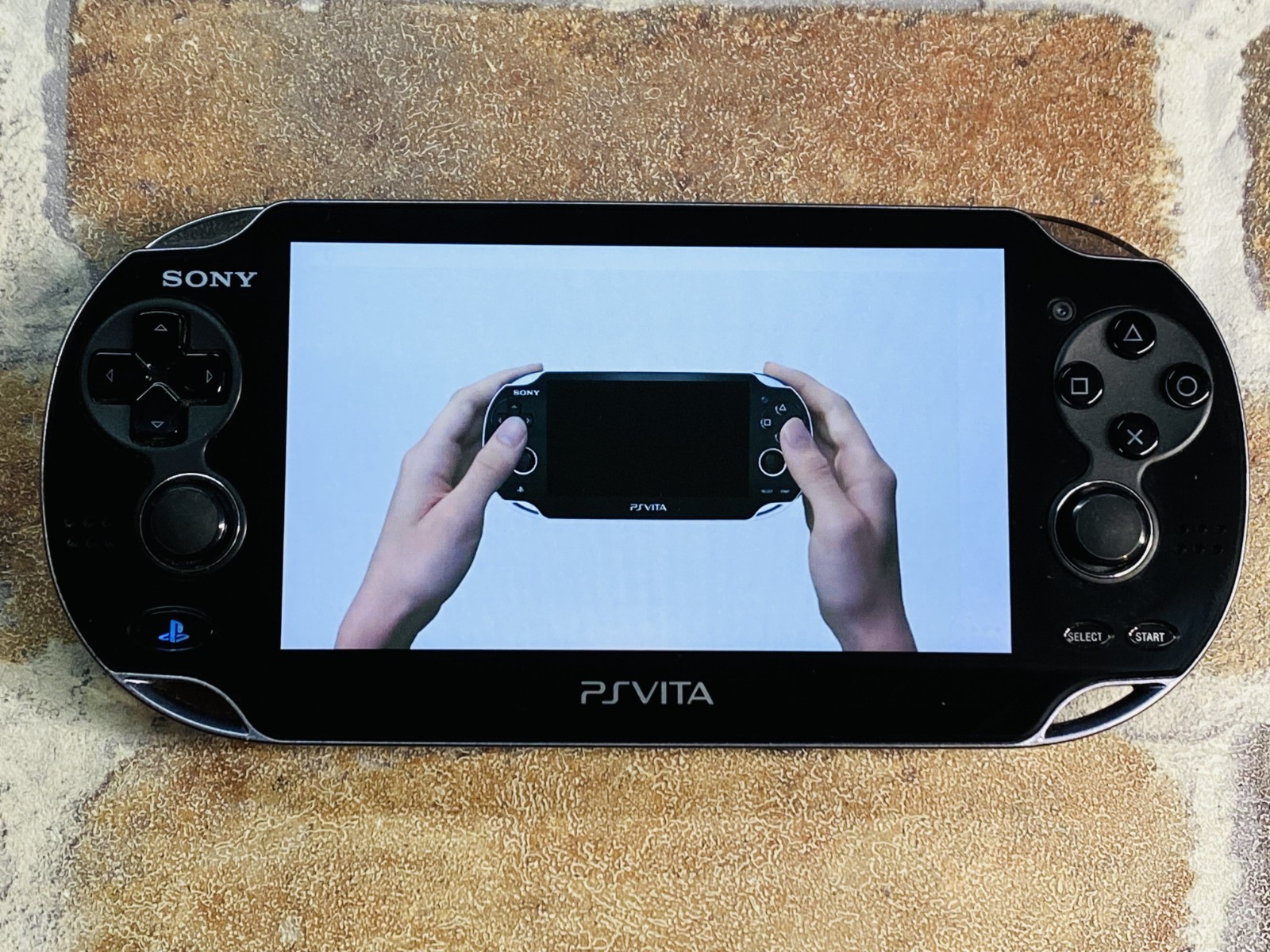SONY PS Vita PCH-1000 ZA01 Crystal Black Console Charger 8GB Mobile Case EX DDP
